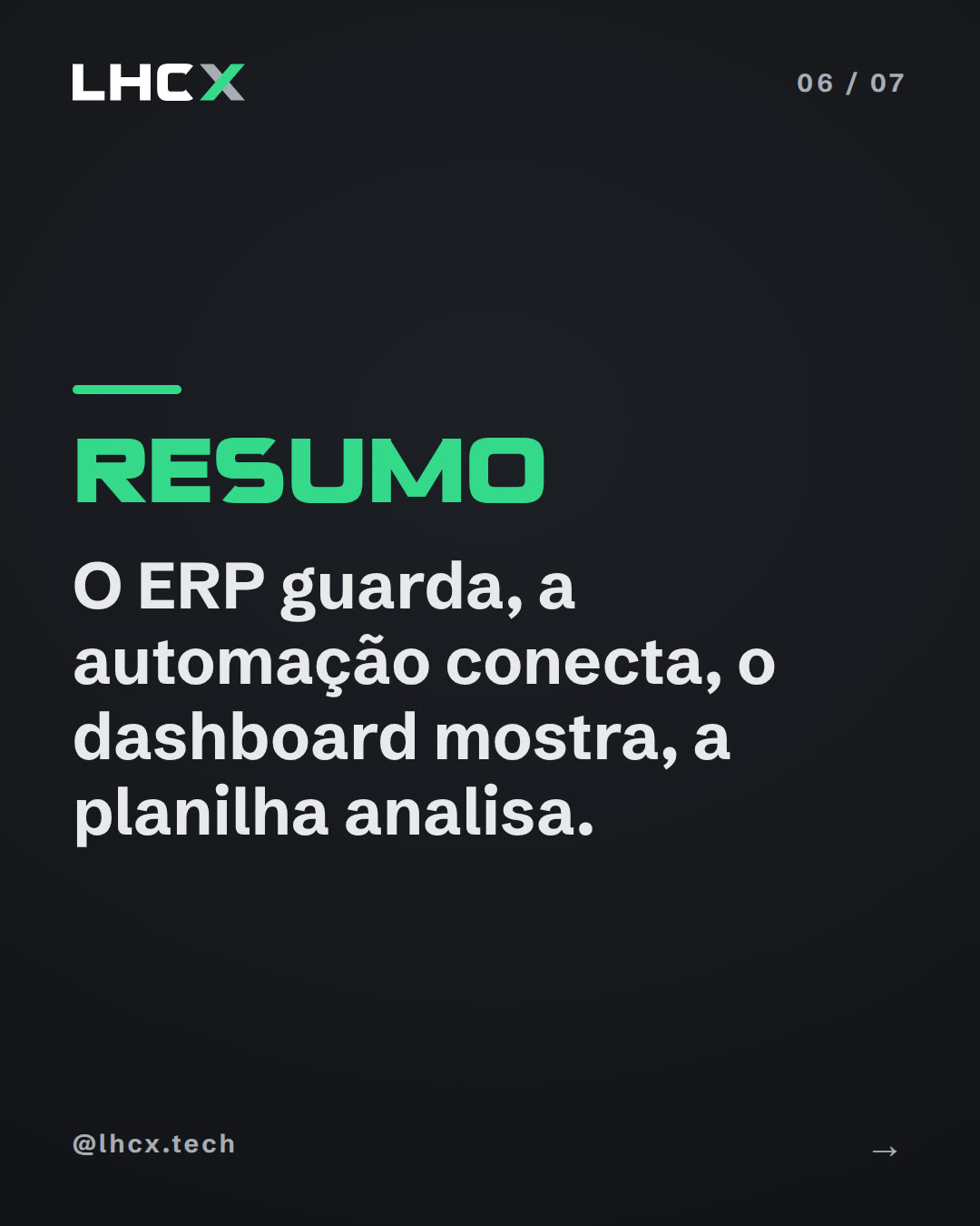 Imagem 6 de 7: Excel, ERP ou dashboard? Cada um serve para uma coisa