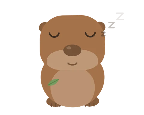 Baru dormindo, esperando o dia seguinte.